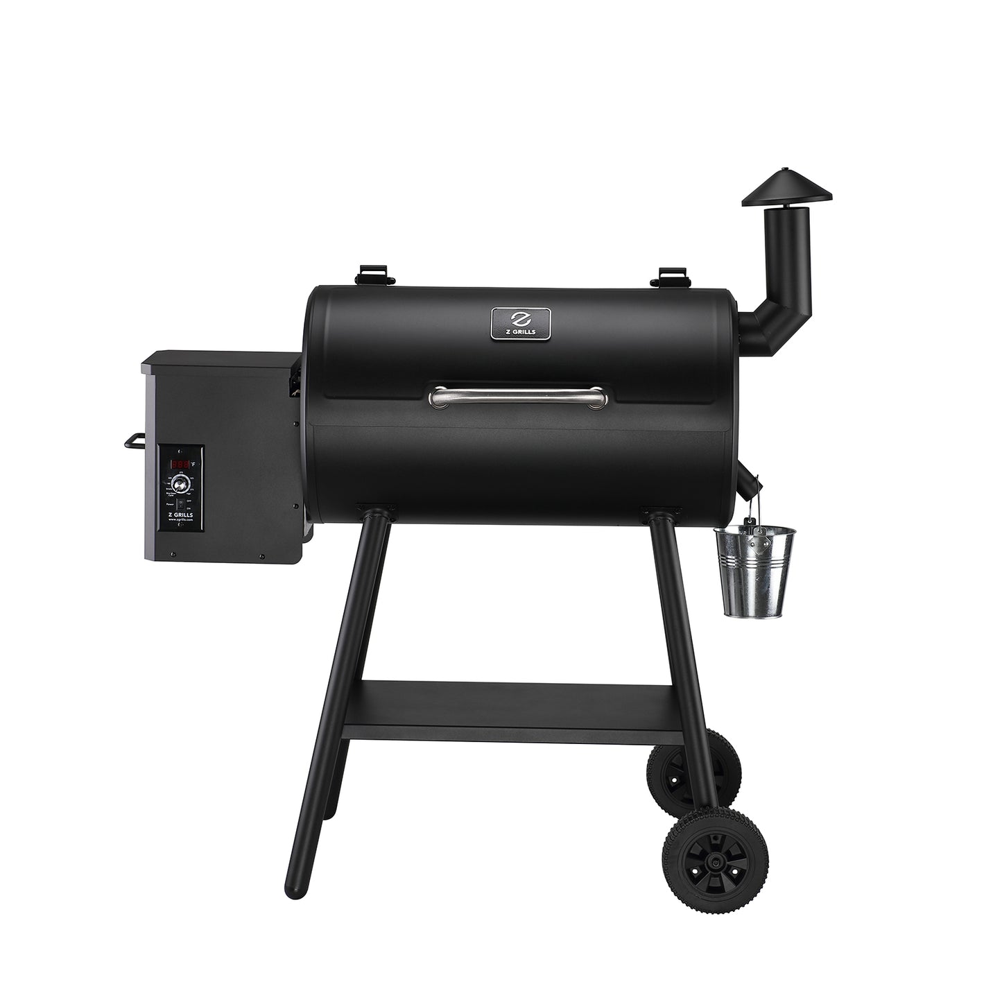 Z GRILLS Wood Pellet Grill & Smoker, 8 in 1 BBQ Grill Auto Temperature Control ZPG-5502H (Rain Cover Not Included)