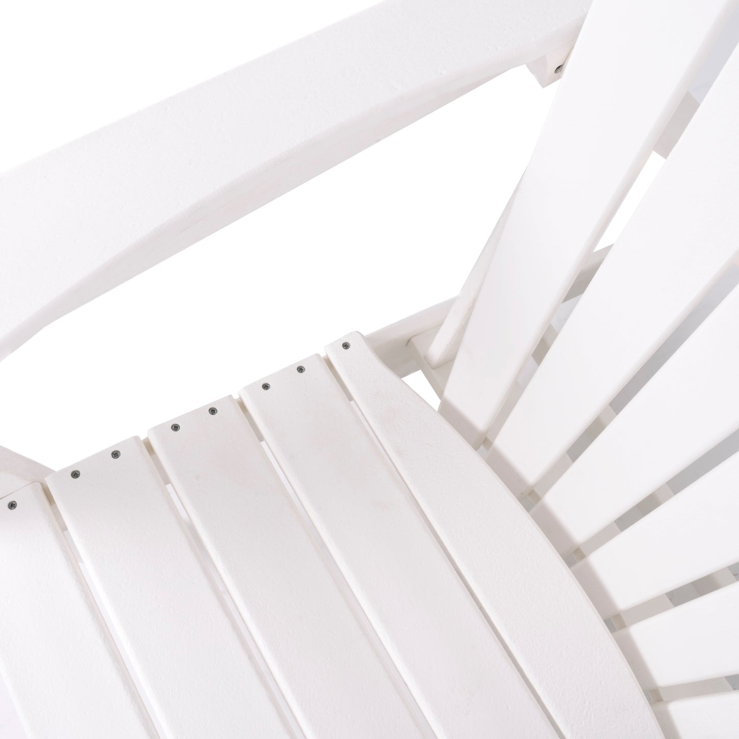 HDPE Adirondack Chair White