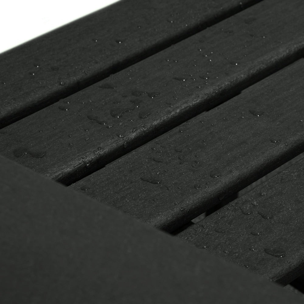 UM HDPE Adirondack Chair Black