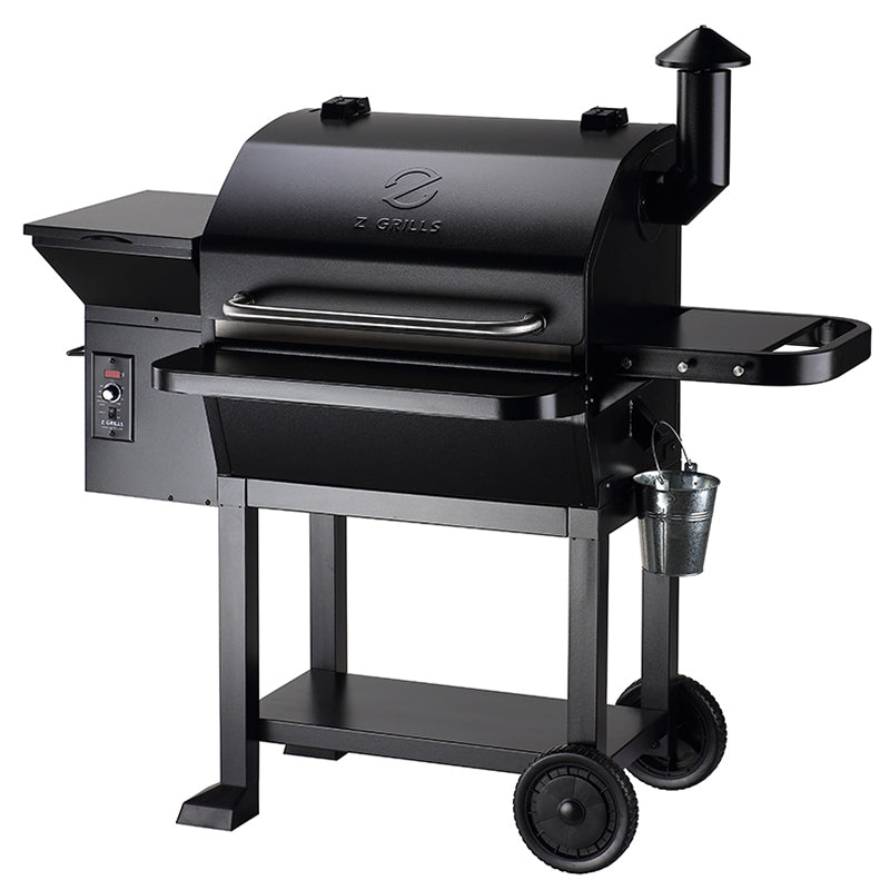 Z Grills Wood Pellet Grill & Smoker, 8 in 1 BBQ Grill Auto Temperature Control ZPG-10002B
