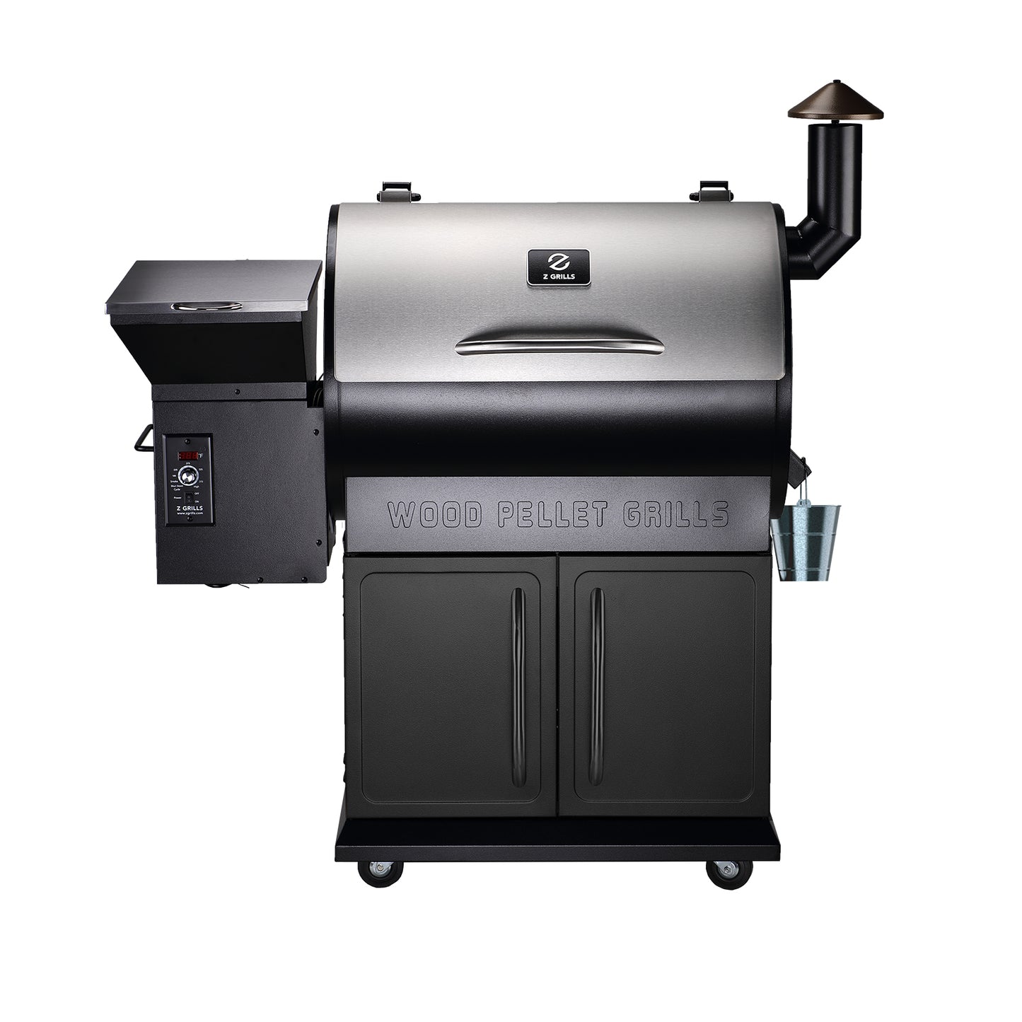 Z GRILLS Wood Pellet Grill & Smoker, 8 in 1 BBQ Grill Auto Temperature Control ZPG-700E