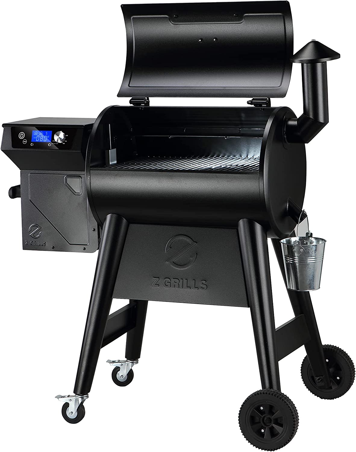 Z Grills NEW model pellet grill & smoker 450B with a PID controller