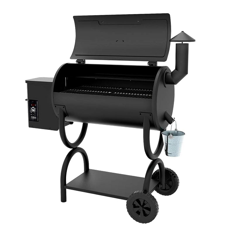 Z GRILLS Upgrade Wood Pellet Grill & Smoker 8 in 1 BBQ Grill Auto Temperature Control ZPG-550B