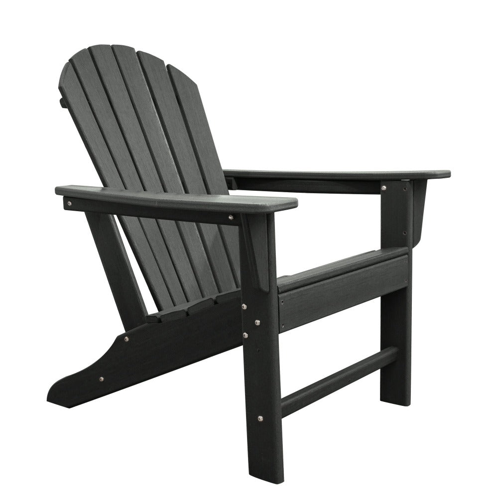 UM HDPE Adirondack Chair Black