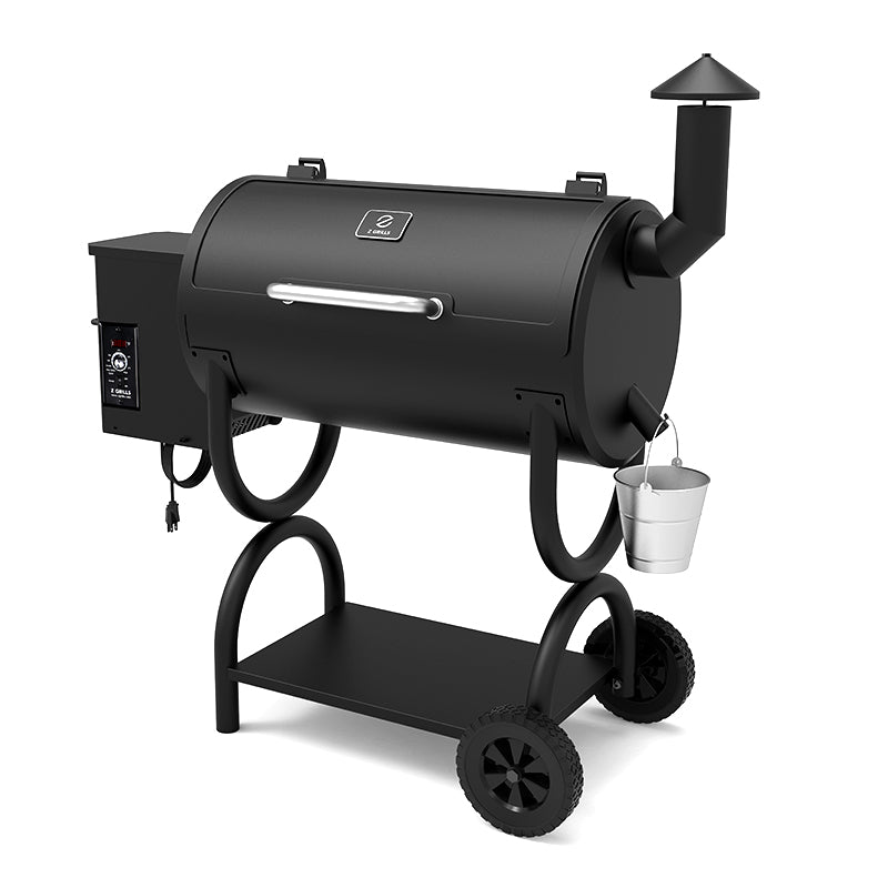 Z GRILLS Upgrade Wood Pellet Grill & Smoker 8 in 1 BBQ Grill Auto Temperature Control ZPG-550B